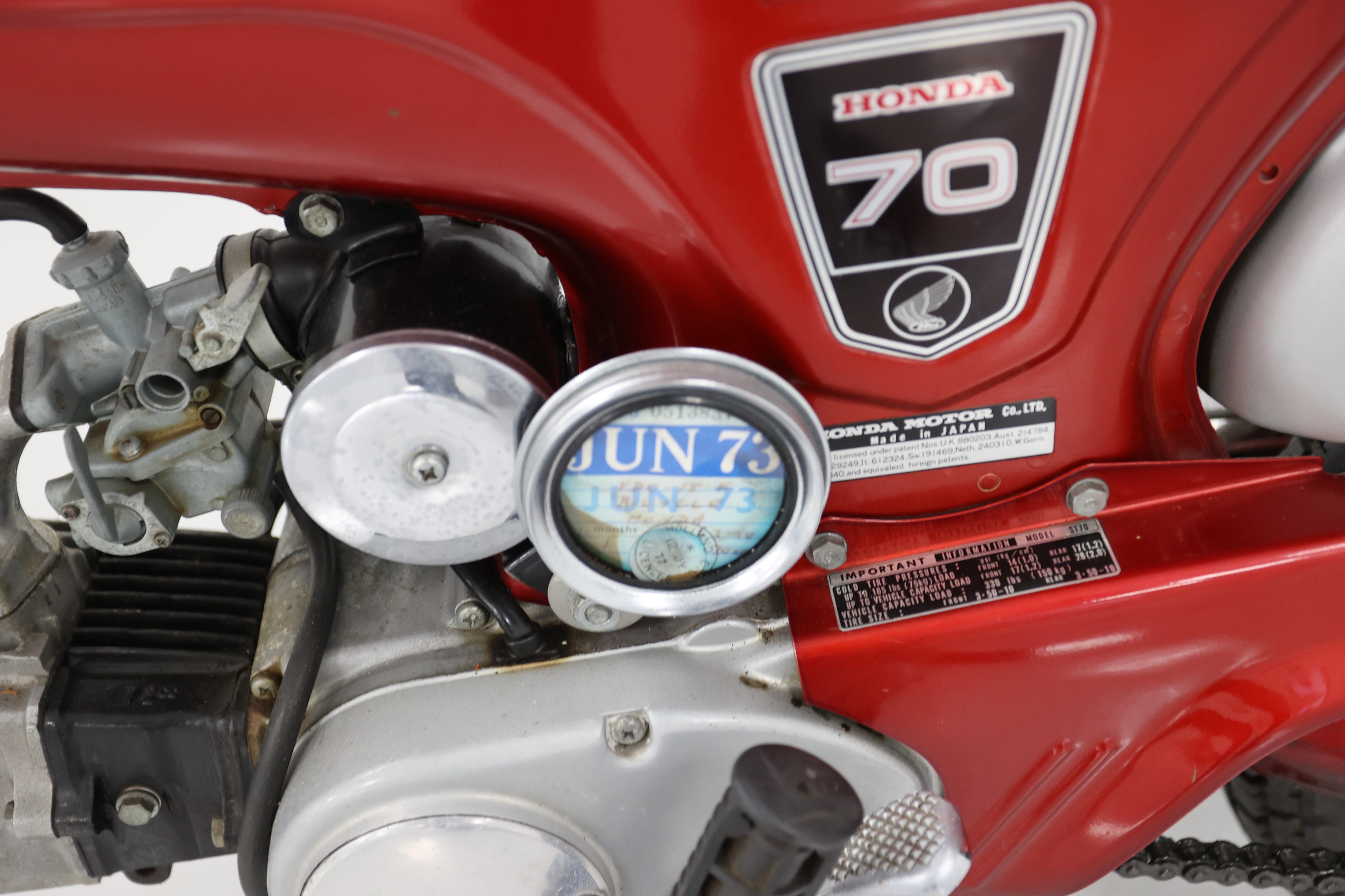 Lot 6 - 1972 Honda ST70