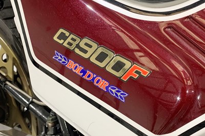 Lot 11 - 1984 Honda CB900F