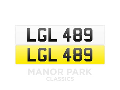 Lot 93 - Registration Number 'LGL 489'