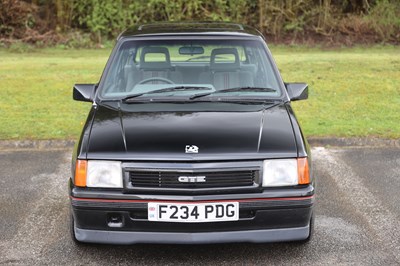 Lot 155 - 1988 Vauxhall Nova 1.6 GTE