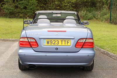 Lot 198 - 2000 Mercedes CLK 430 Elegance