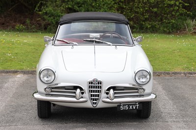 Lot 120 - 1960 Alfa Romeo Giulietta Spider