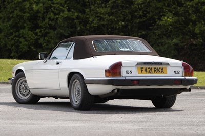Lot 141 - 1988 Jaguar XJ-S 5.3 Convertible