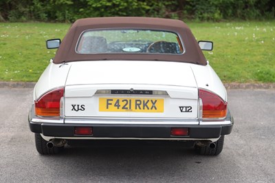 Lot 141 - 1988 Jaguar XJ-S 5.3 Convertible