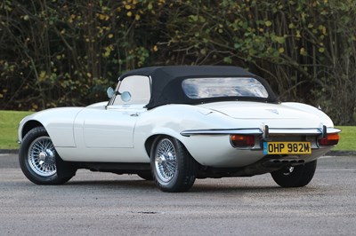 Lot 114 - 1973 Jaguar E-Type V12 Roadster