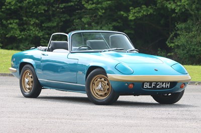 Lot 1969 Lotus Elan S4
