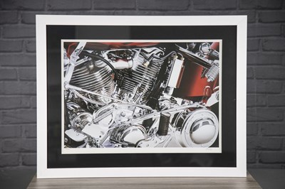 Lot 63 - Harley Davidson Motorbike Print 19 of 900