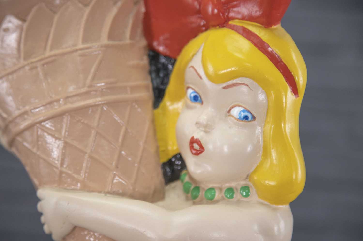 Lot 46 Fibreglass Ice Cream Lady