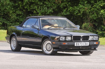 Lot 213 - 1988 Maserati Biturbo Spyder