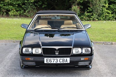 Lot 213 - 1988 Maserati Biturbo Spyder