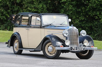 Lot 179 - 1936 Vauxhall DX 14/6 Tickford Saloon