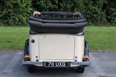 Lot 179 - 1936 Vauxhall DX 14/6 Tickford Saloon