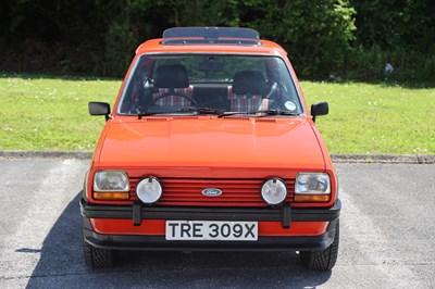 Lot 118 - 1981 Ford Fiesta Supersport