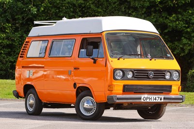 Lot 169 - 1981 Volkswagen Type 2 (T3) Camper Van