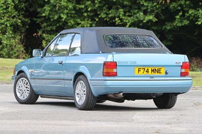 Lot 138 - 1989 Ford Escort XR3i Cabriolet