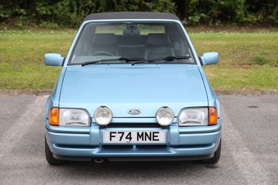 Lot 138 - 1989 Ford Escort XR3i Cabriolet