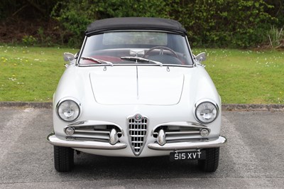 Lot 137 - 1960 Alfa Romeo Giulietta Spider