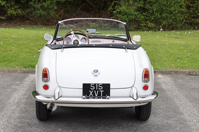 Lot 137 - 1960 Alfa Romeo Giulietta Spider