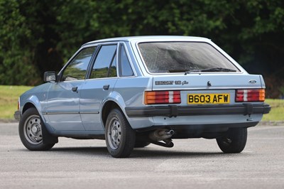 Lot 143 - 1984 Ford Escort 1.6 Ghia