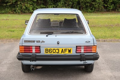 Lot 143 - 1984 Ford Escort 1.6 Ghia