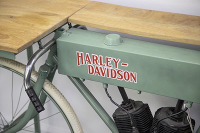 Lot 62 - Harley Davidson Recreation Desk