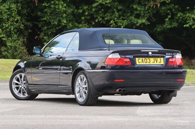 Lot 104 - 2003 BMW 320 Ci (E46) Convertible