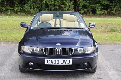 Lot 104 - 2003 BMW 320 Ci (E46) Convertible