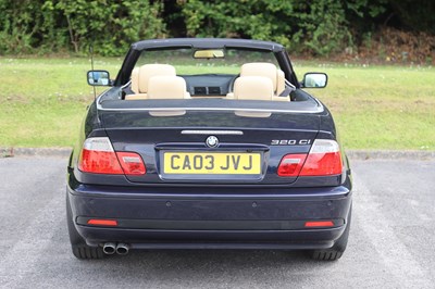 Lot 104 - 2003 BMW 320 Ci (E46) Convertible