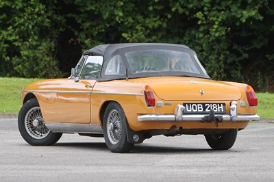 Lot 111 - 1970 MG B Roadster