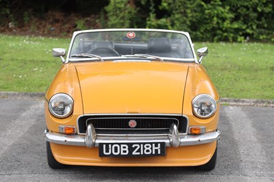 Lot 111 - 1970 MG B Roadster