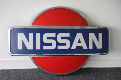 Lot 75 - Nissan Showroom Sign