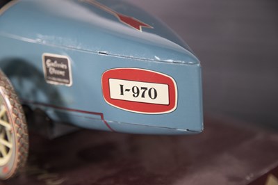 Lot 71 - Original Spanish Made Bugatti Type 35B Clockwork Toy Car