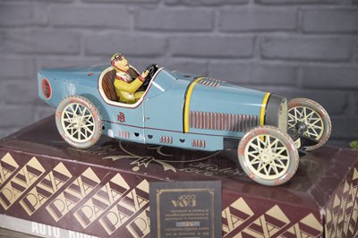 Lot 71 - Original Spanish Made Bugatti Type 35B Clockwork Toy Car