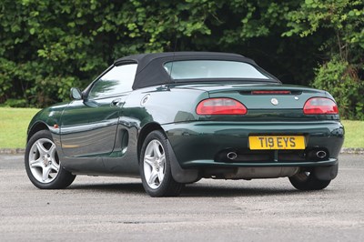 Lot 106 - 1999 MG F 1.8 VVC