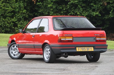 Lot 218 - 1989 Peugeot 309 GTi