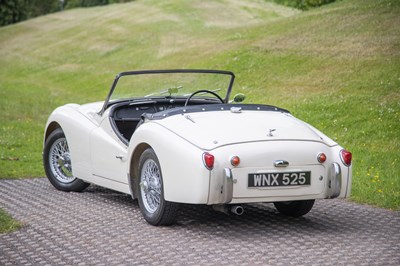 Lot 22 - 1957 Triumph TR3