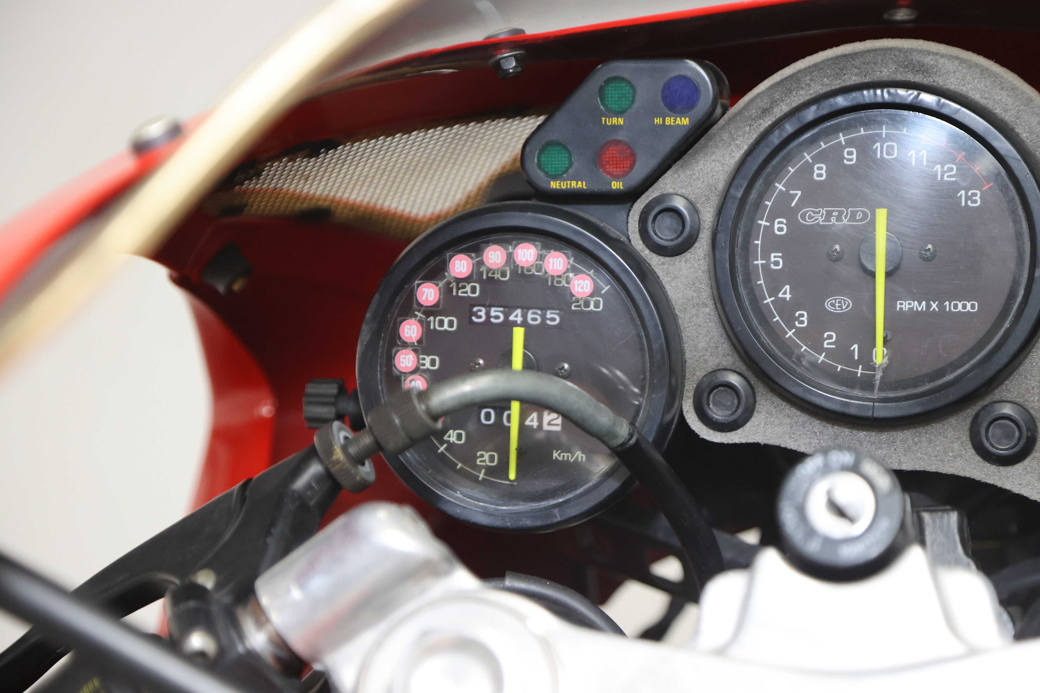 Cagiva Mito 125 8P Bj 1993 - Jauge de température A5288 Cagiva Mito 125 8P Bj 1993 - Jauge de température A5288