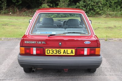 Lot 56 - 1986 Ford Escort 1.6 GL