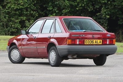 Lot 56 - 1986 Ford Escort 1.6 GL