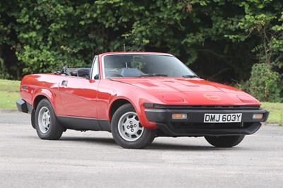 Lot 55 - 1982 Triumph TR7 Convertible