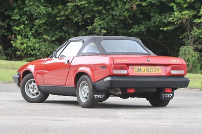 Lot 55 - 1982 Triumph TR7 Convertible