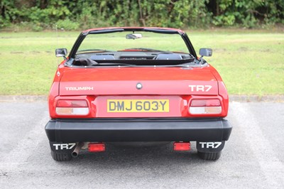 Lot 55 - 1982 Triumph TR7 Convertible