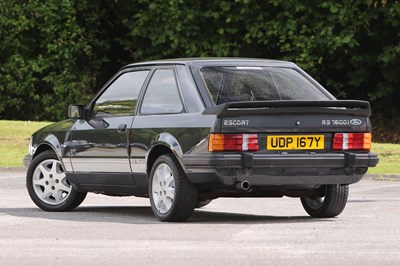 Lot 23 - 1983 Ford Escort RS 1600i