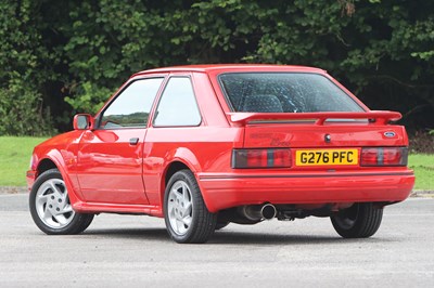 Lot 110 - 1989 Ford Escort RS Turbo