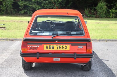 Lot 72 - 1981 Ford Fiesta Supersport