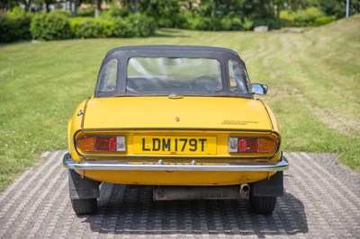 Lot 7 - 1979 Triumph Spitfire 1500