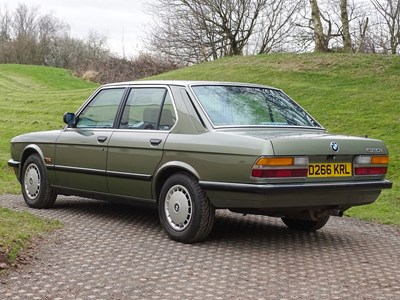 Lot 123 - 1986 BMW 520i