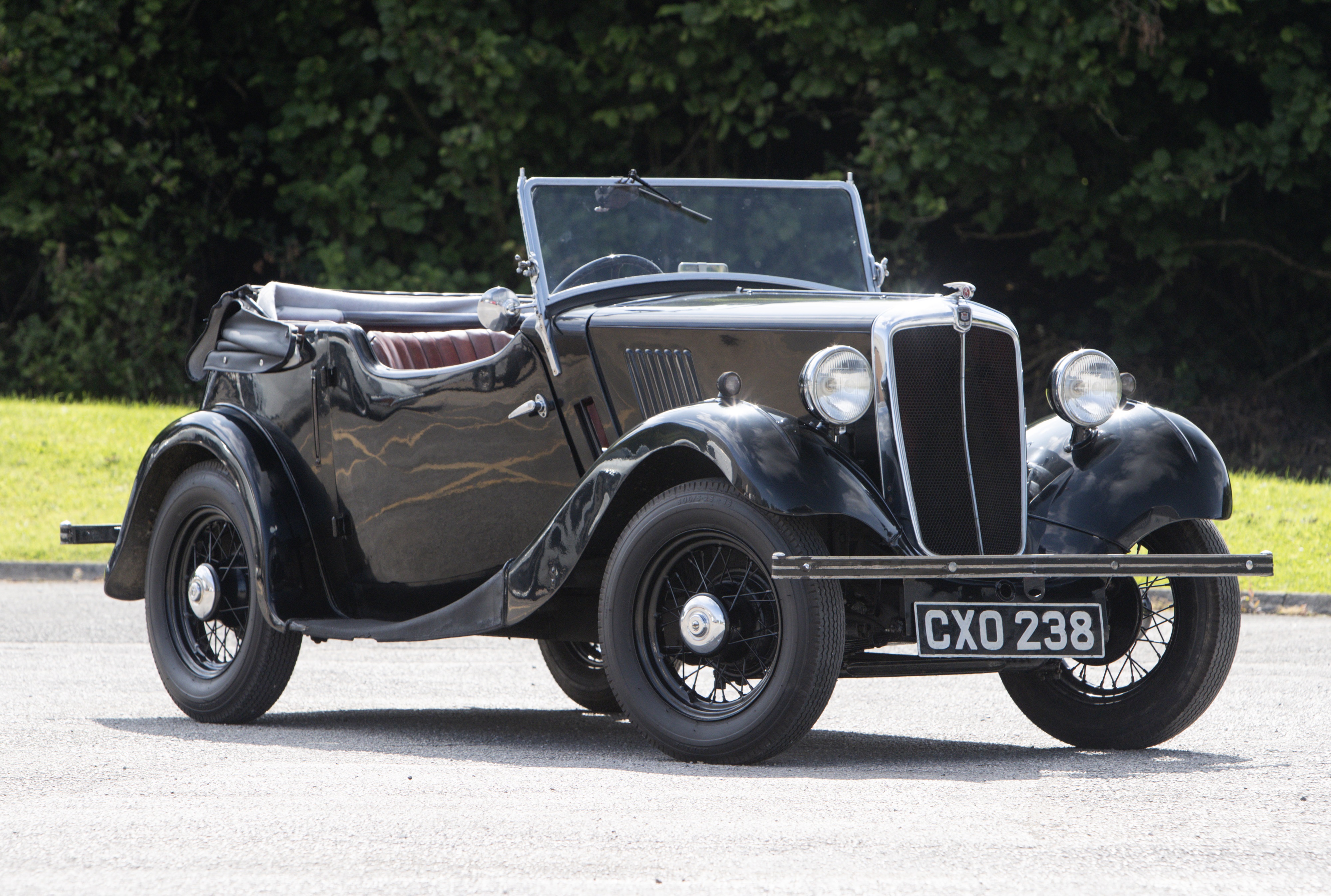 Morris 8 Rear Lot 62 - 1936 Morris Eight Tourer
