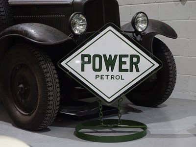 Lot 72 - Power Petrol Forecourt Representation Sign