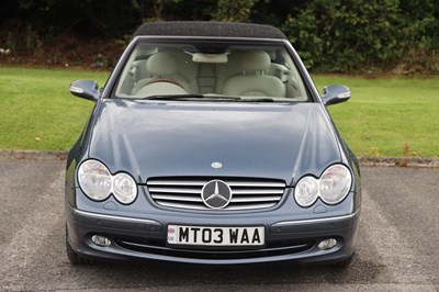 Lot 2 - 2003 Mercedes-Benz CLK 500 Elegance